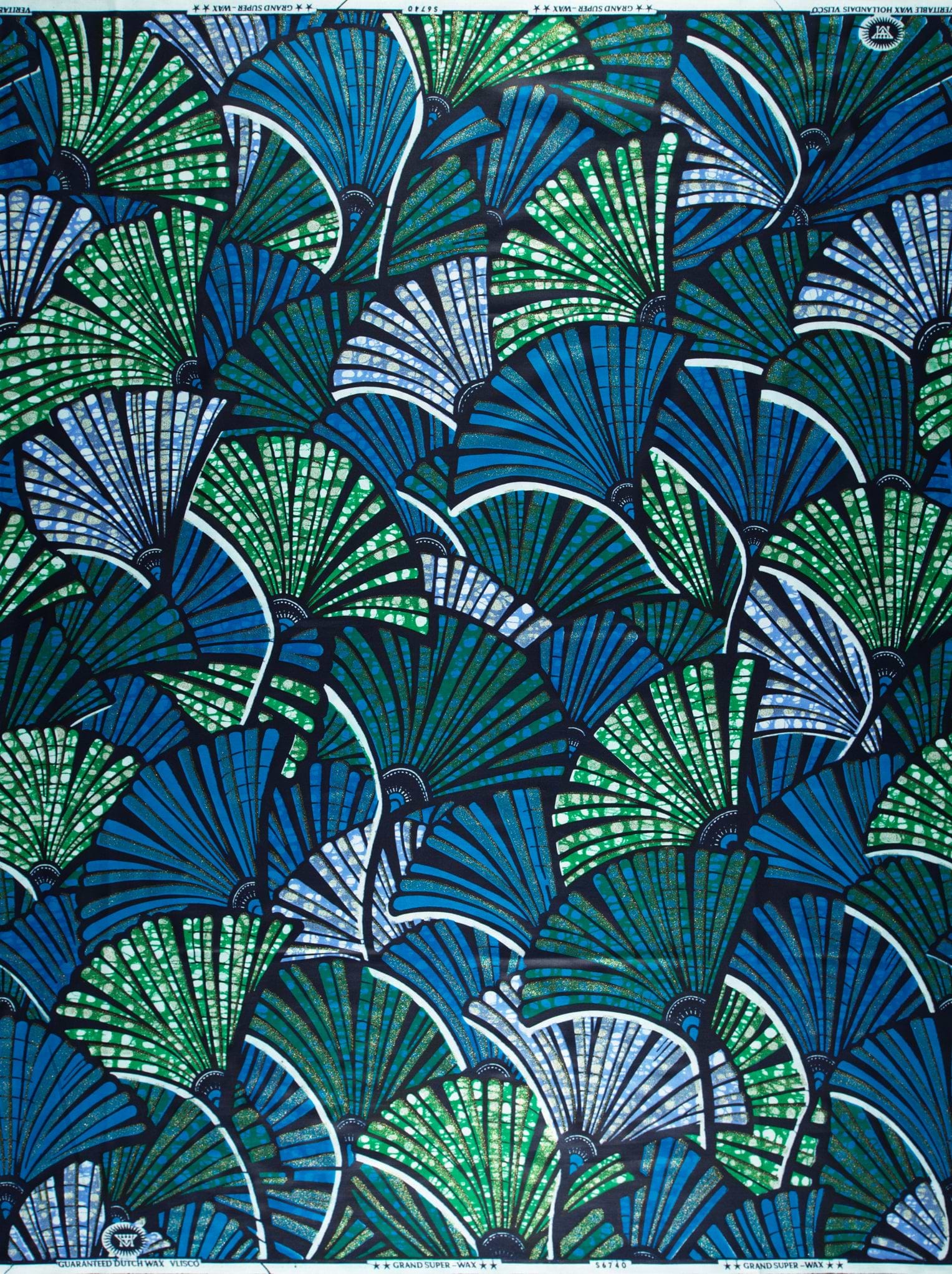 Grand Super-Wax | VLS6740.005 | Orné de Vert-Doré Pailleté