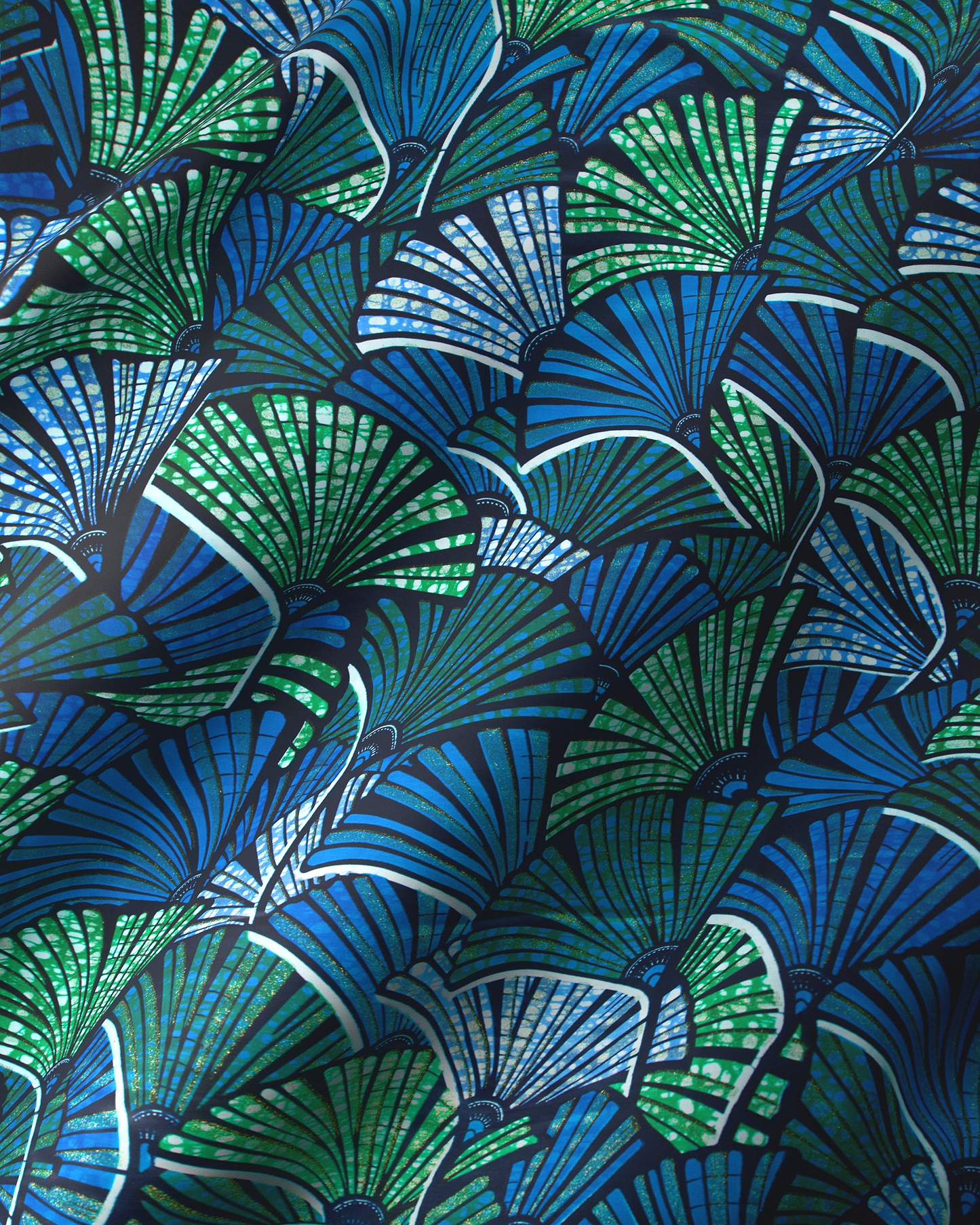 Grand Super-Wax | VLS6740.005 | Orné de Vert-Doré Pailleté
