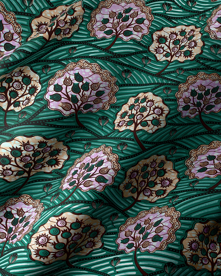 Super-Wax | VLS6841.021 | Pastel Green Embellished