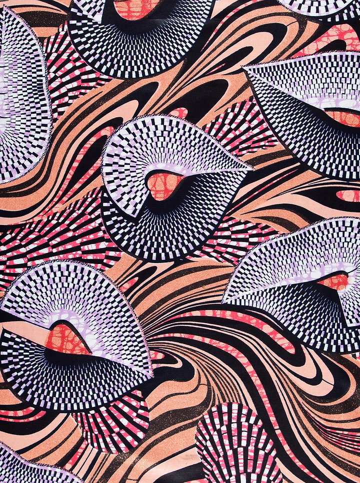 Vibrant african print fabric bold grand super-wax vls6997.003
