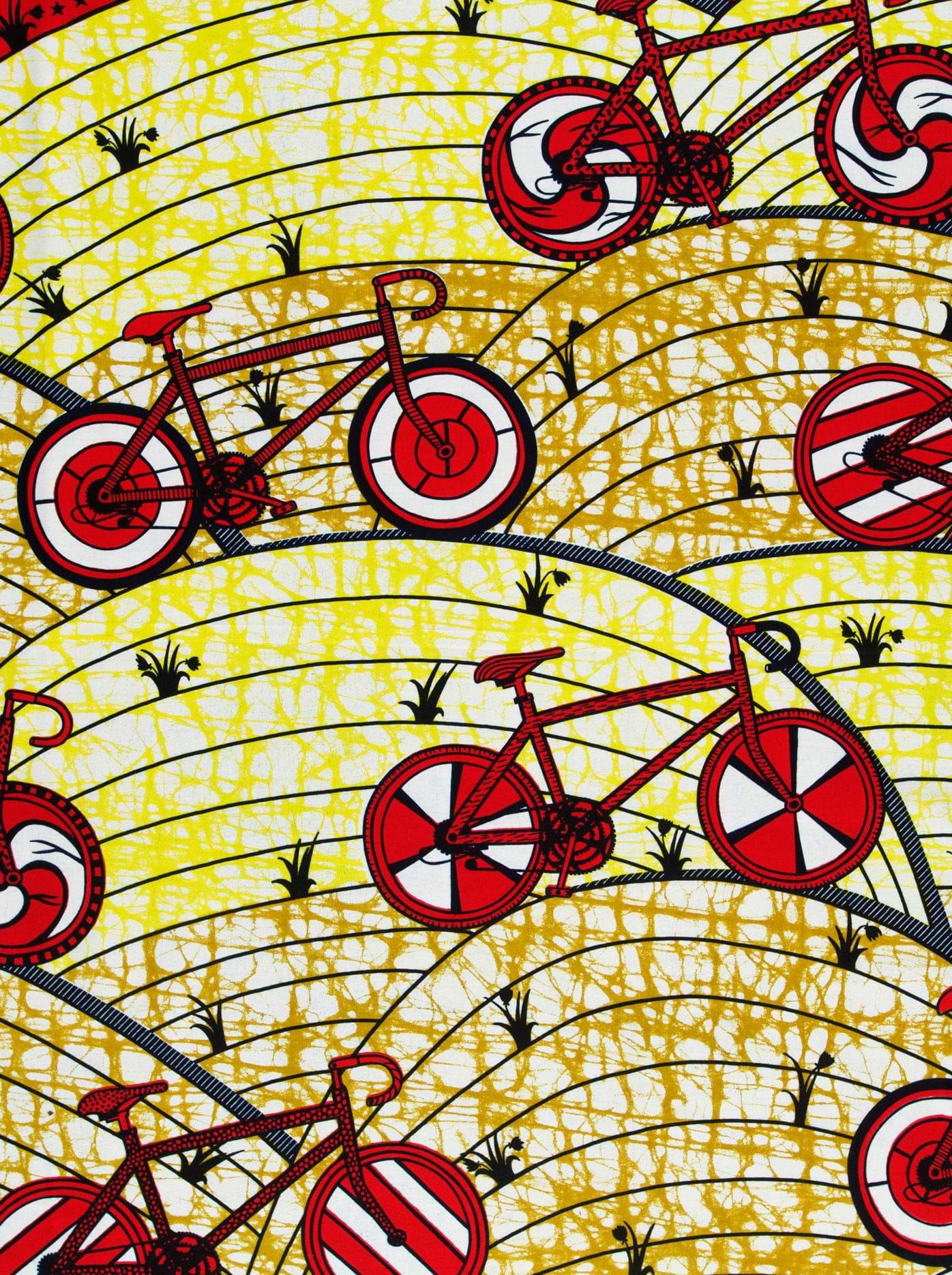 Red bicycles white black wheels super-wax vls6ua6.027