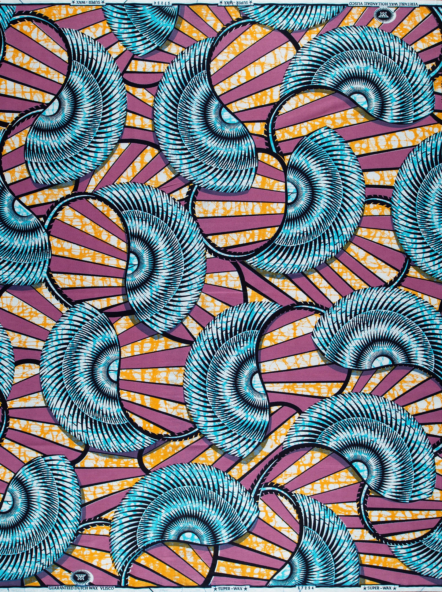 Vibrant african print fabric bold super-wax vls7254.002