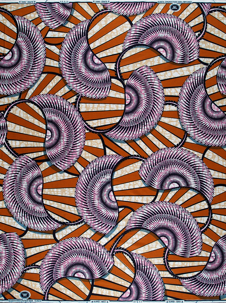 Vibrant african print fabric bold super-wax vls7254.014