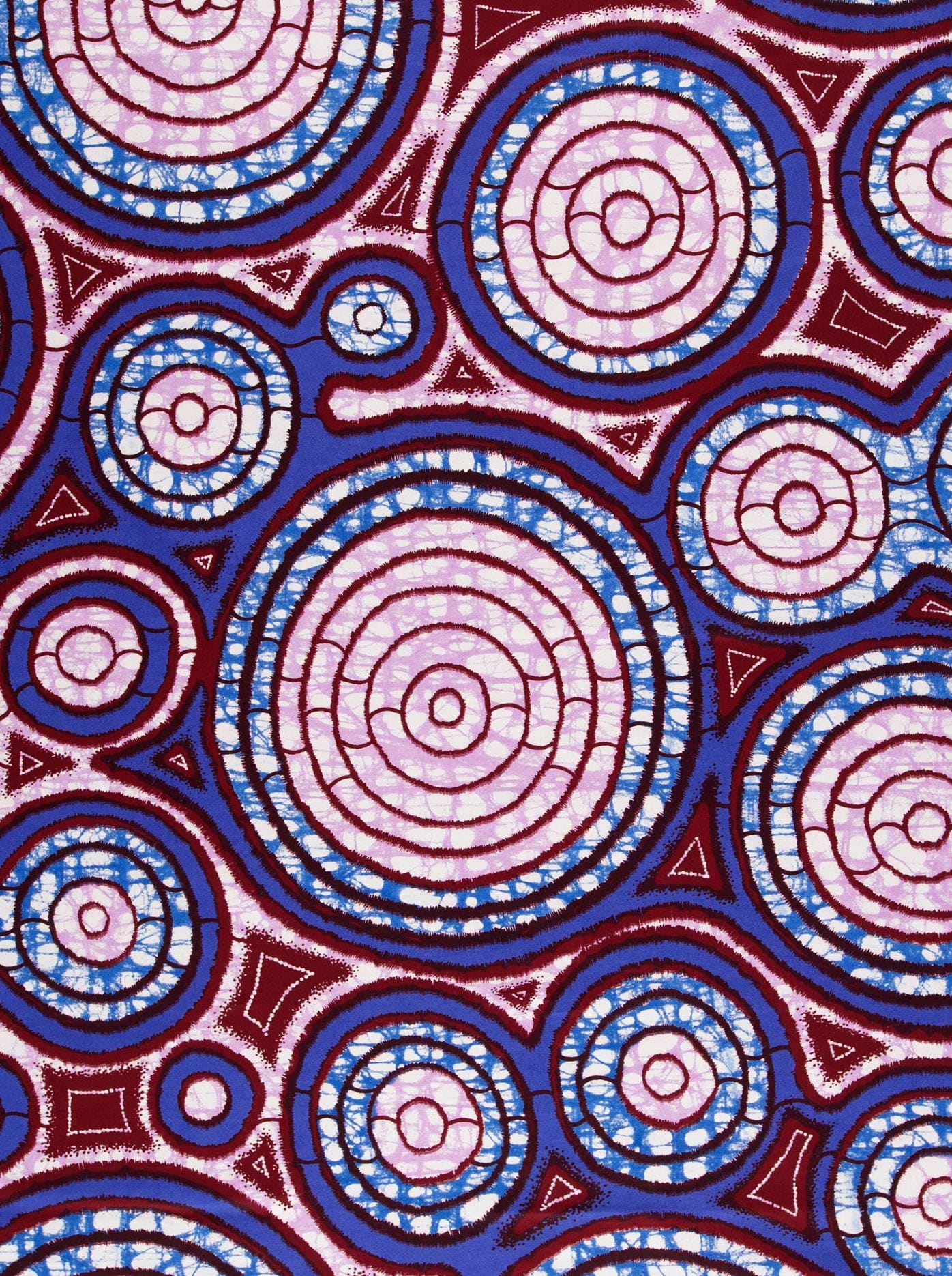 Vibrant african print fabric bold super-wax vls7336.002