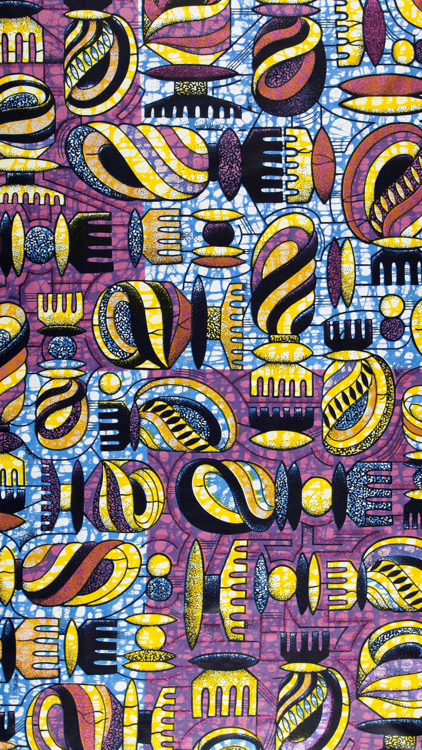 Vibrant african print fabric bold grand super-wax vls7429.001