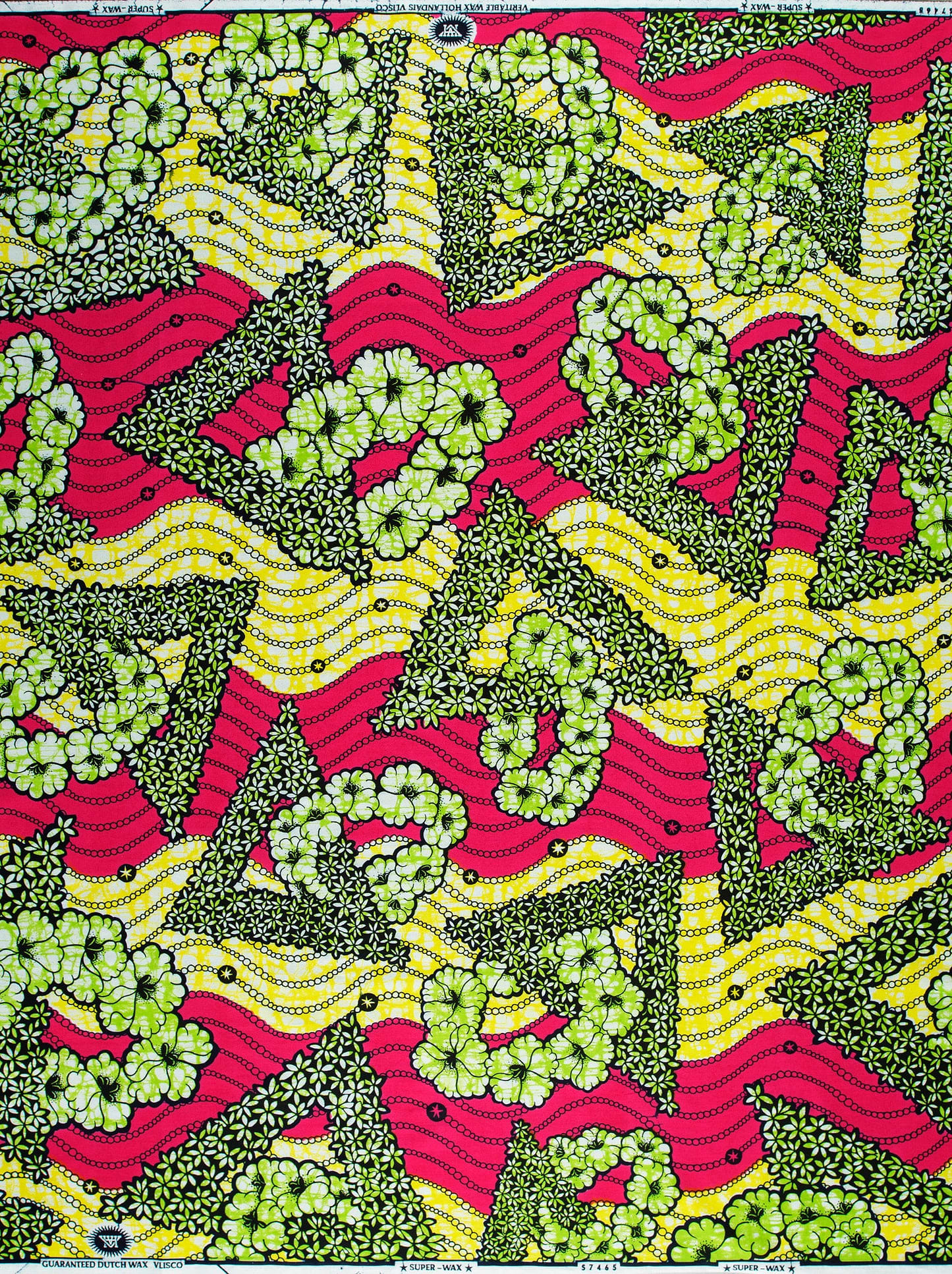 Vibrant african print fabric bold super-wax vls7465.009