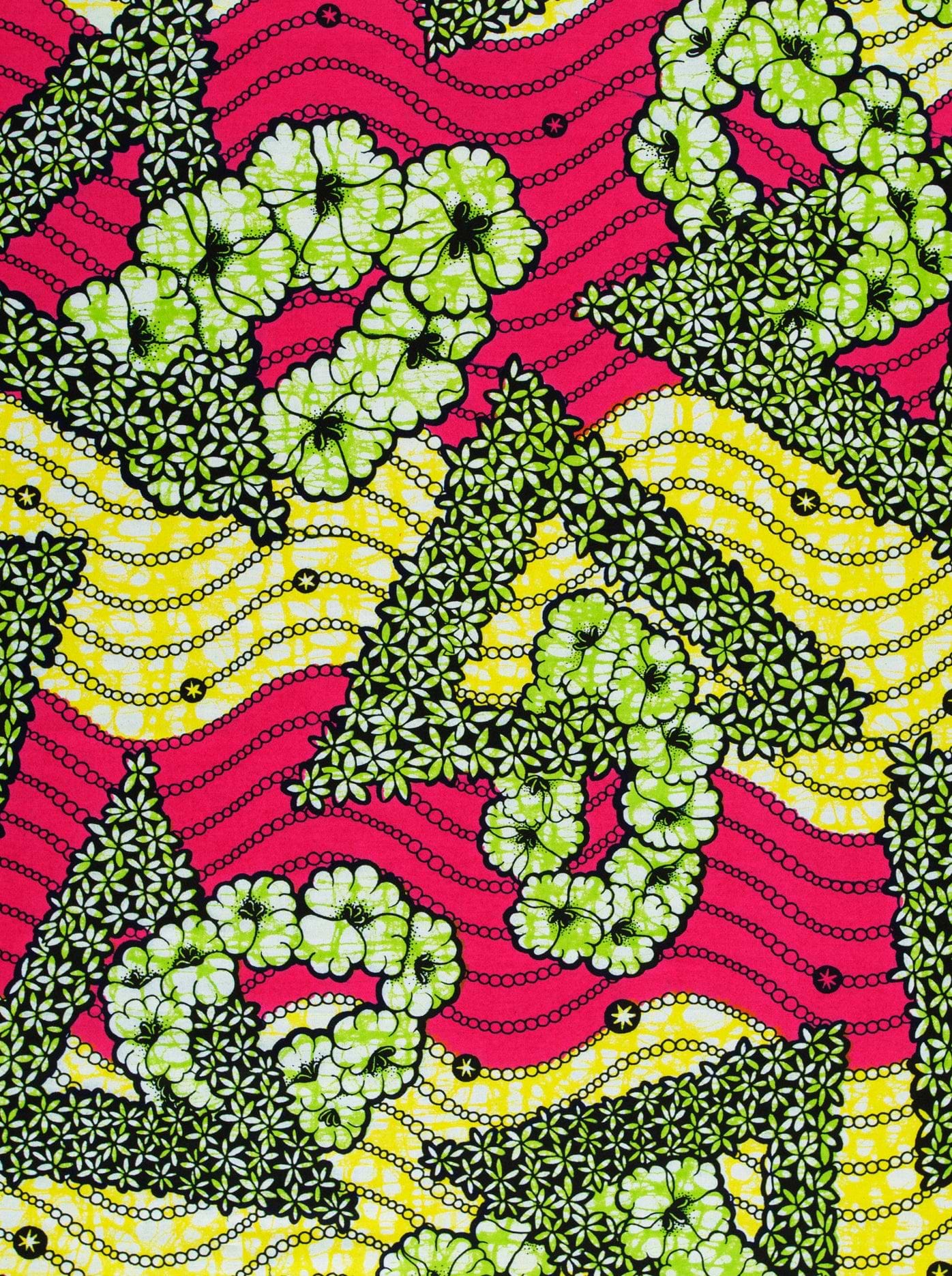 Vibrant african print fabric bold super-wax vls7465.009