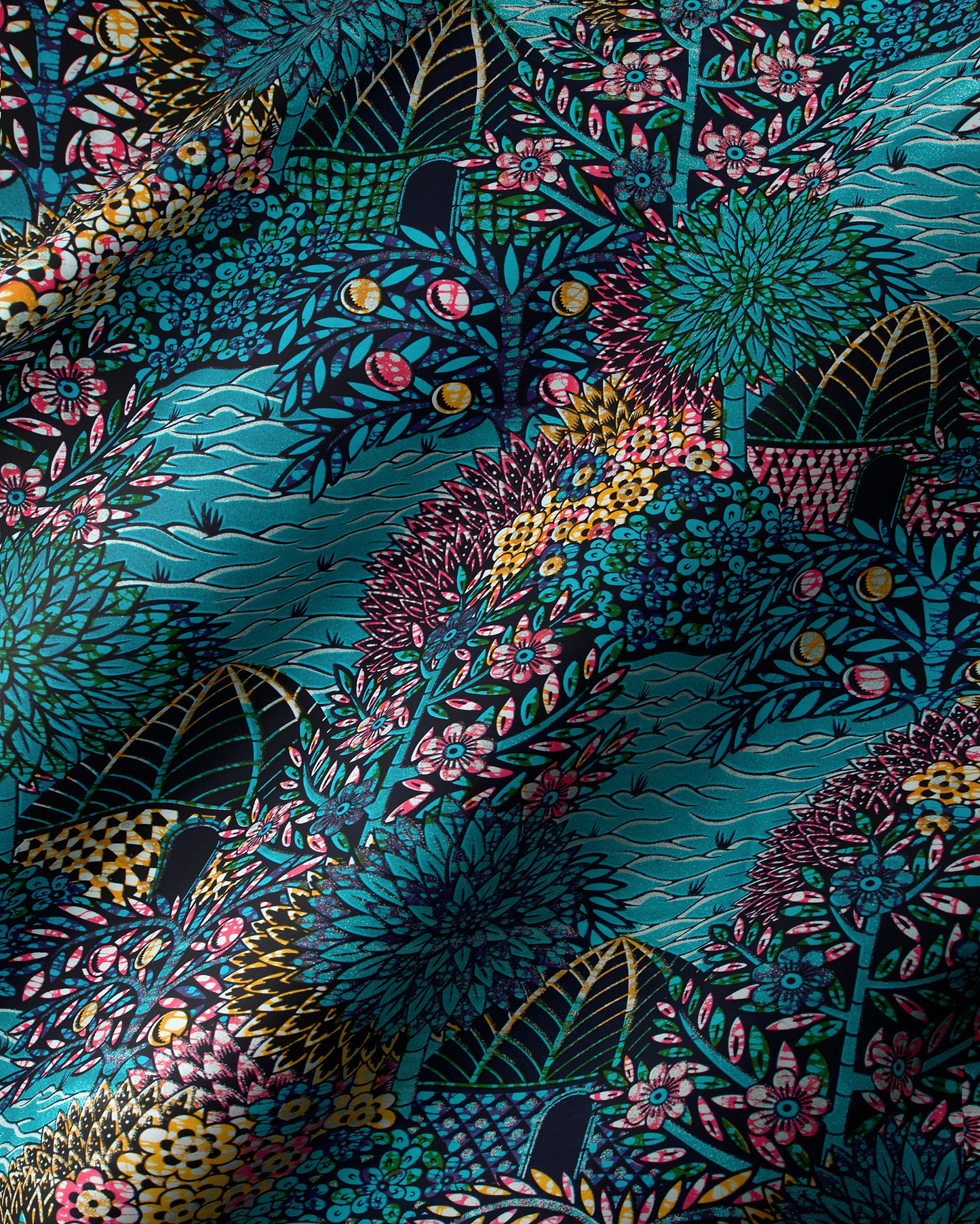 Grand Super-Wax | VLS7714.012 | Blue-Copper Shine Embellished