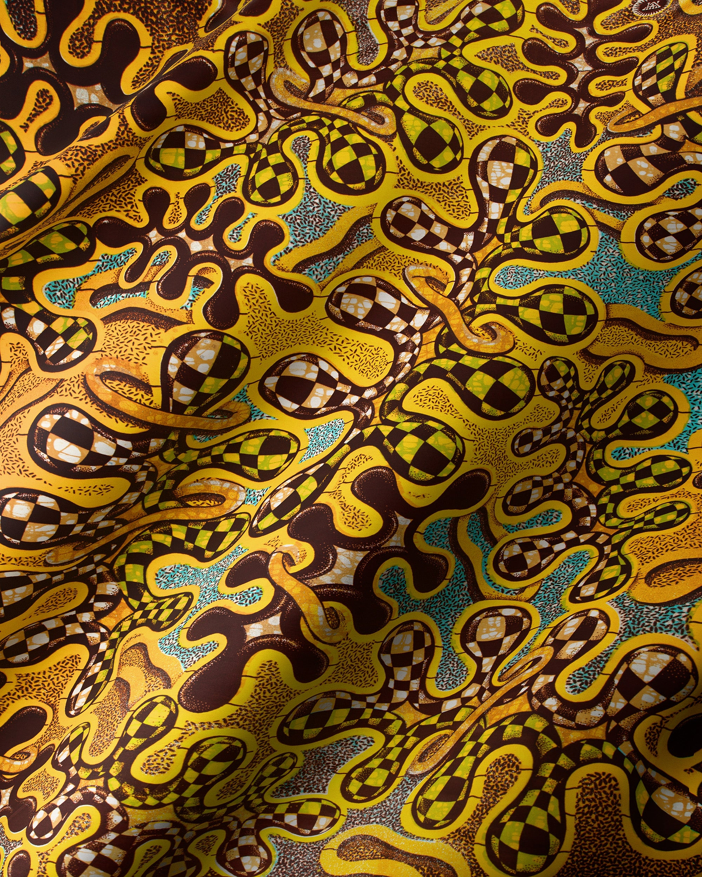 Grand Super-Wax | VLS8132.005 | Orné de Bleu-Cuivre Pailleté