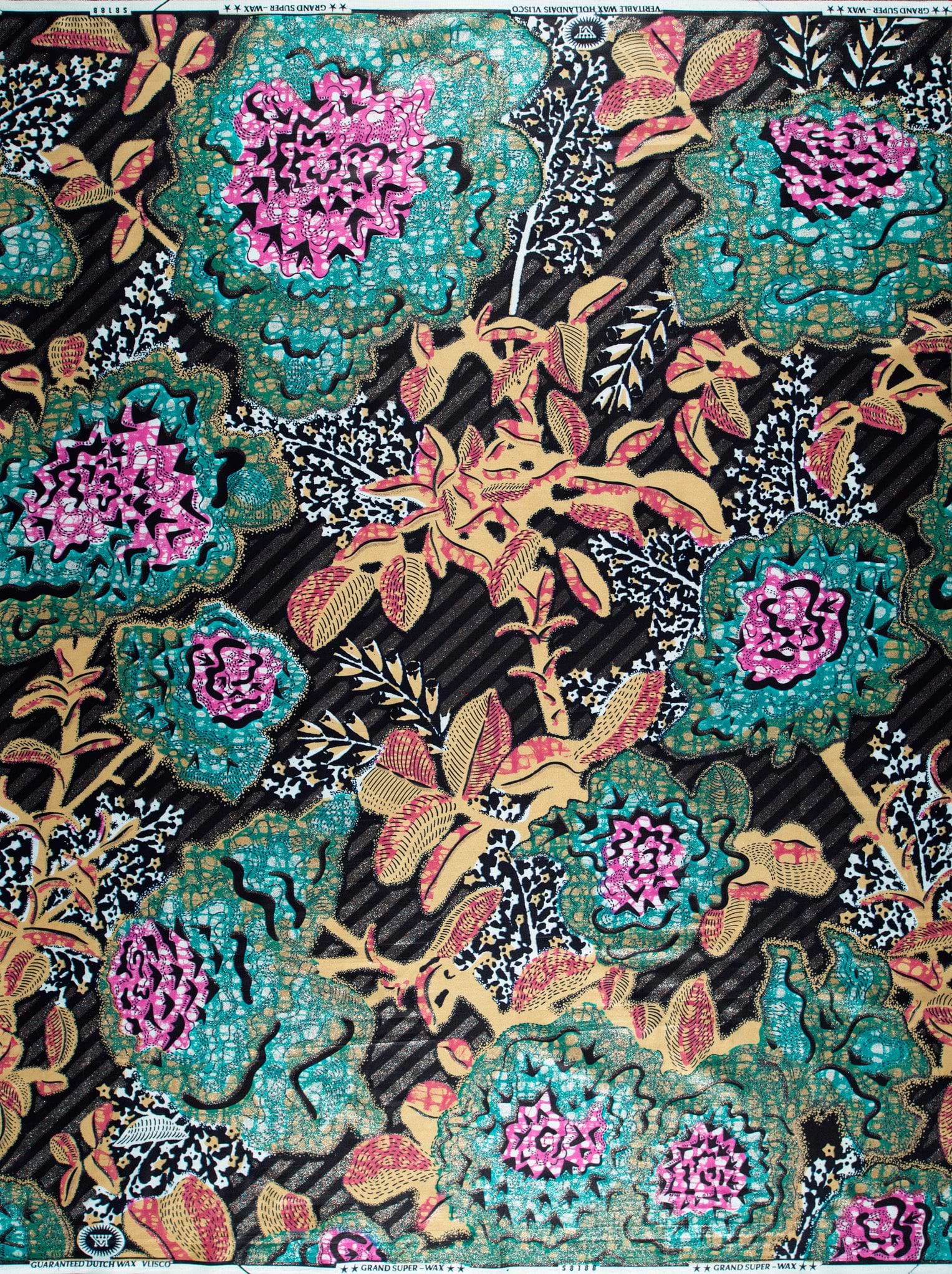 Grand Super-Wax | VLS8188.007 | Blue-Copper Shine Embellished