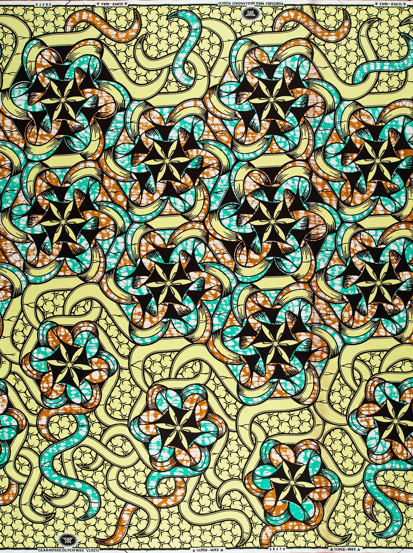 Vibrant african print fabric bold super-wax vls8270.004
