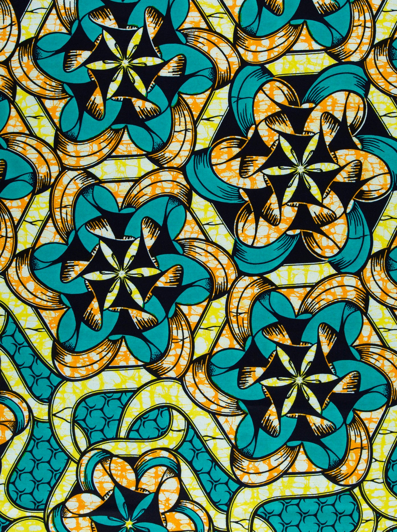 Vibrant african print fabric bold super-wax vls8270.005
