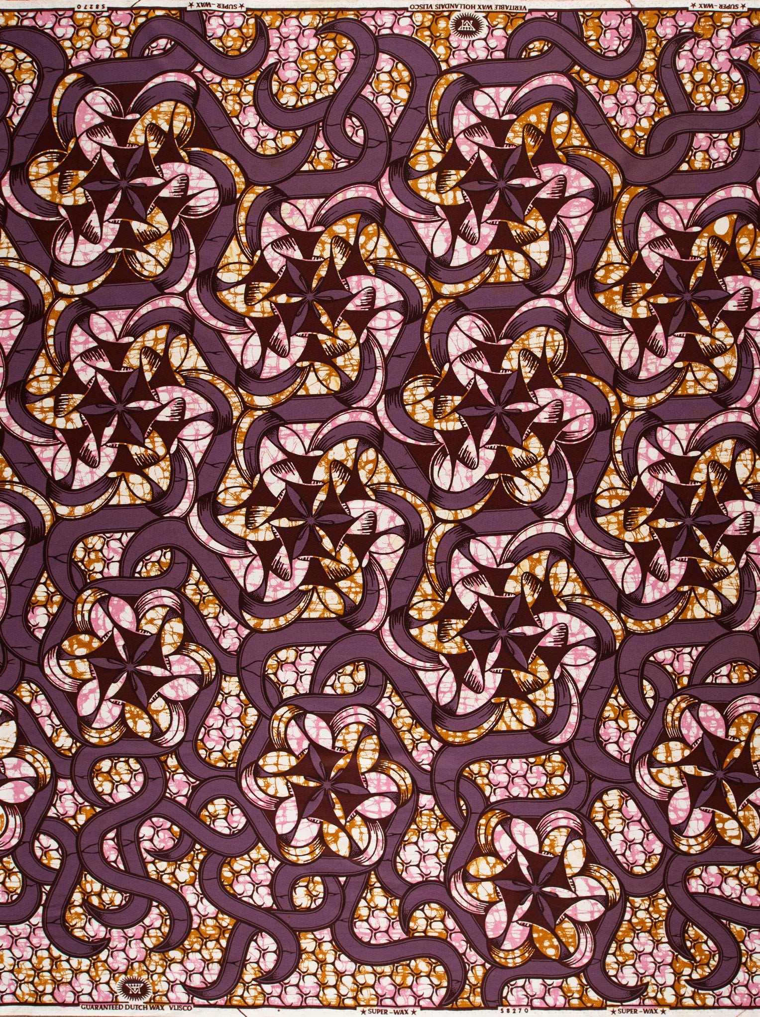Vibrant african print fabric patterns super-wax vls8270.008