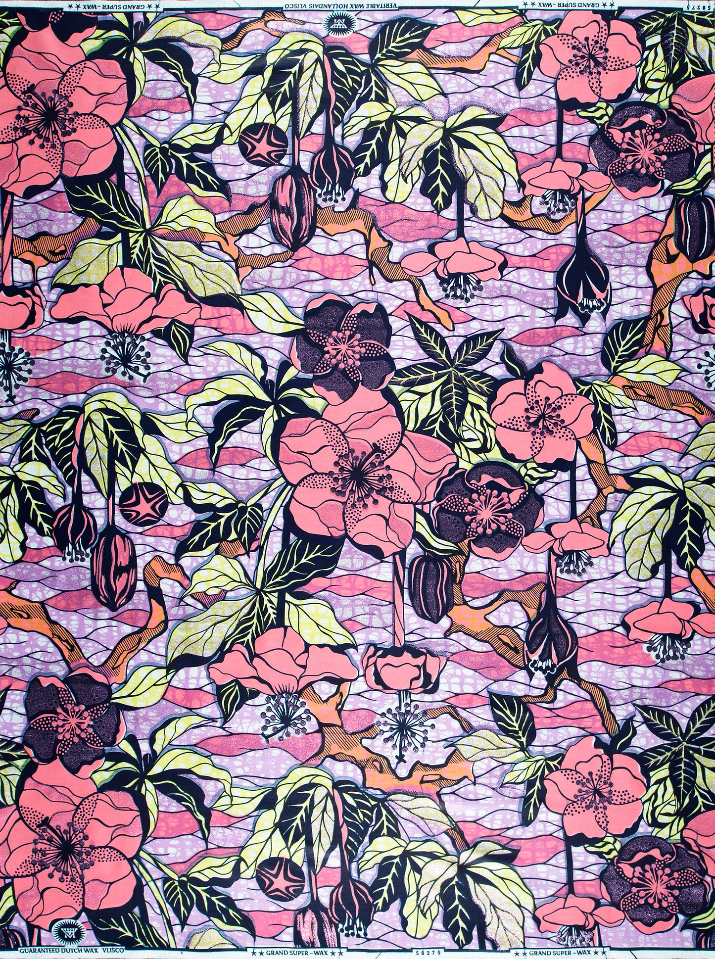 Grand Super-Wax | VLS8275.004 | Orné de Lilas Pailleté