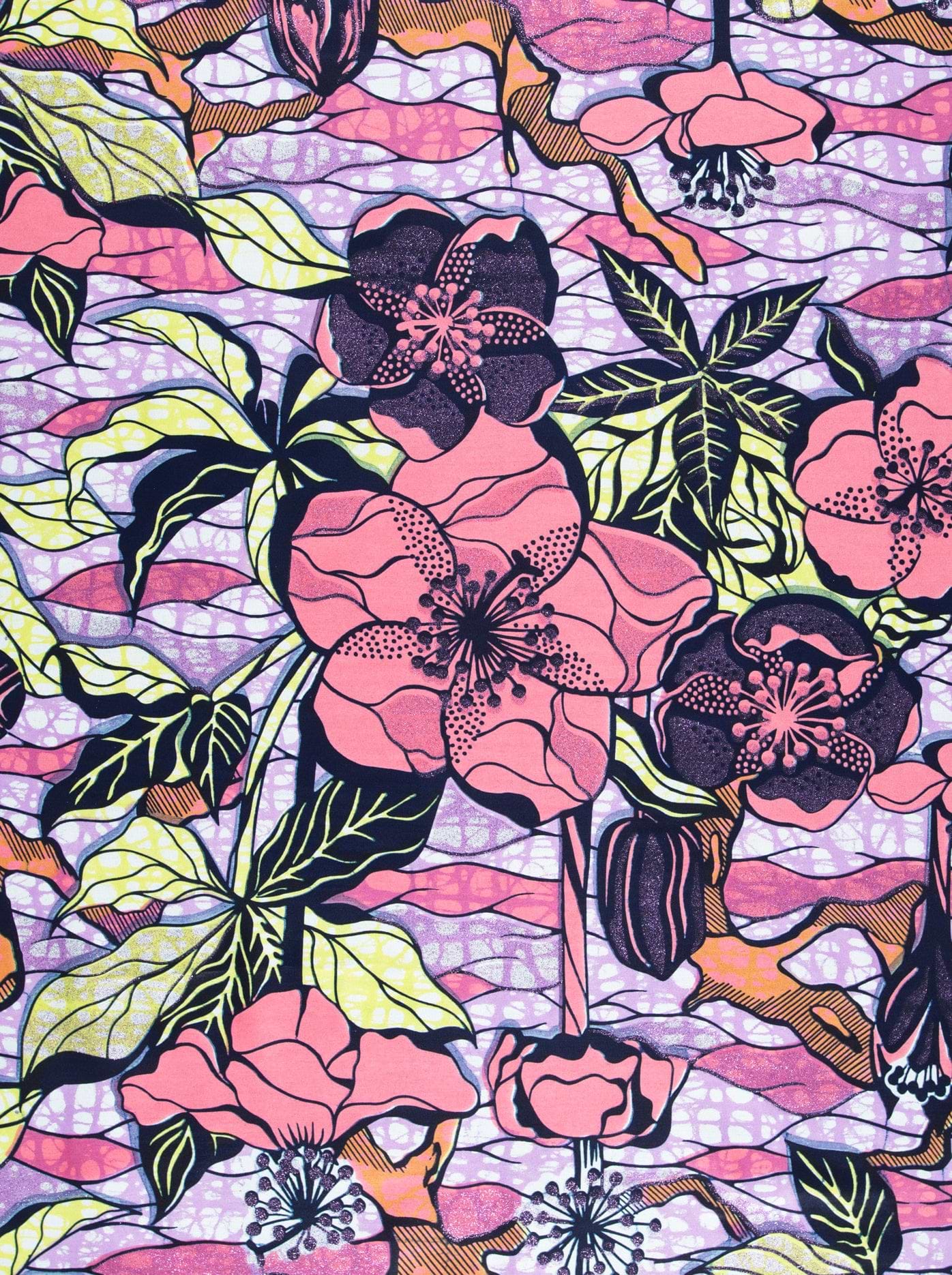 Grand Super-Wax | VLS8275.004 | Orné de Lilas Pailleté