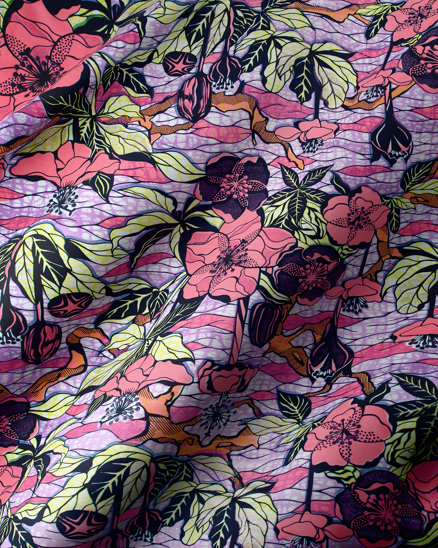 Grand Super-Wax | VLS8275.004 | Orné de Lilas Pailleté