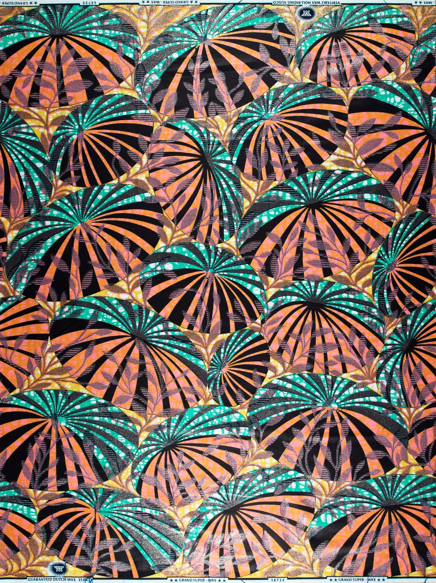 Colorful patterned fabric grand super-wax vls8722.001
