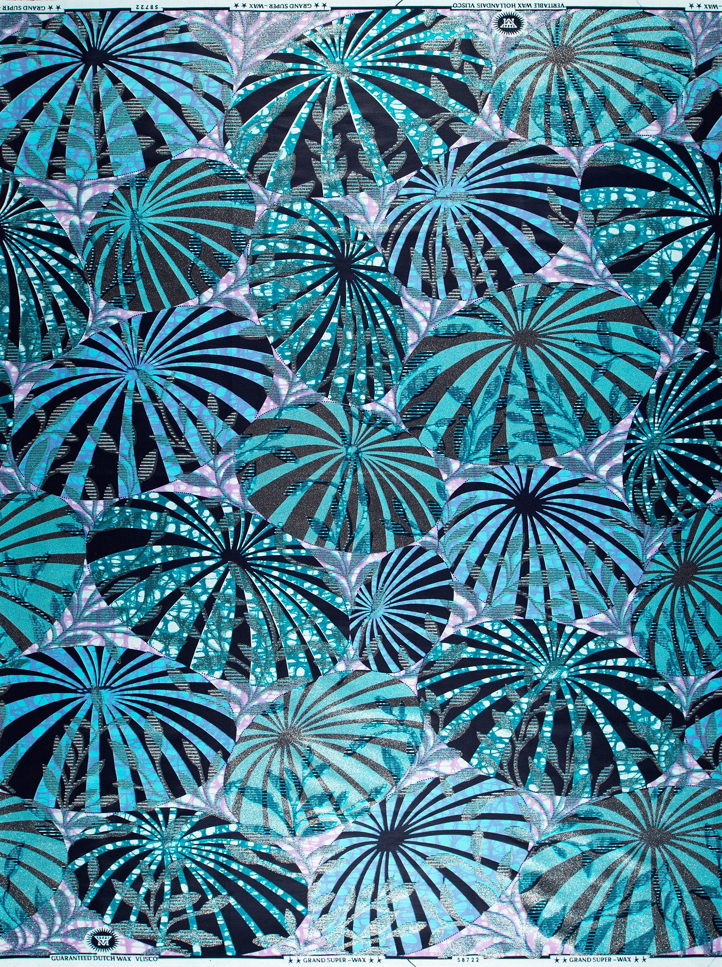 Grand Super-Wax | VLS8722.008 | Blue-Copper Shine Embellished