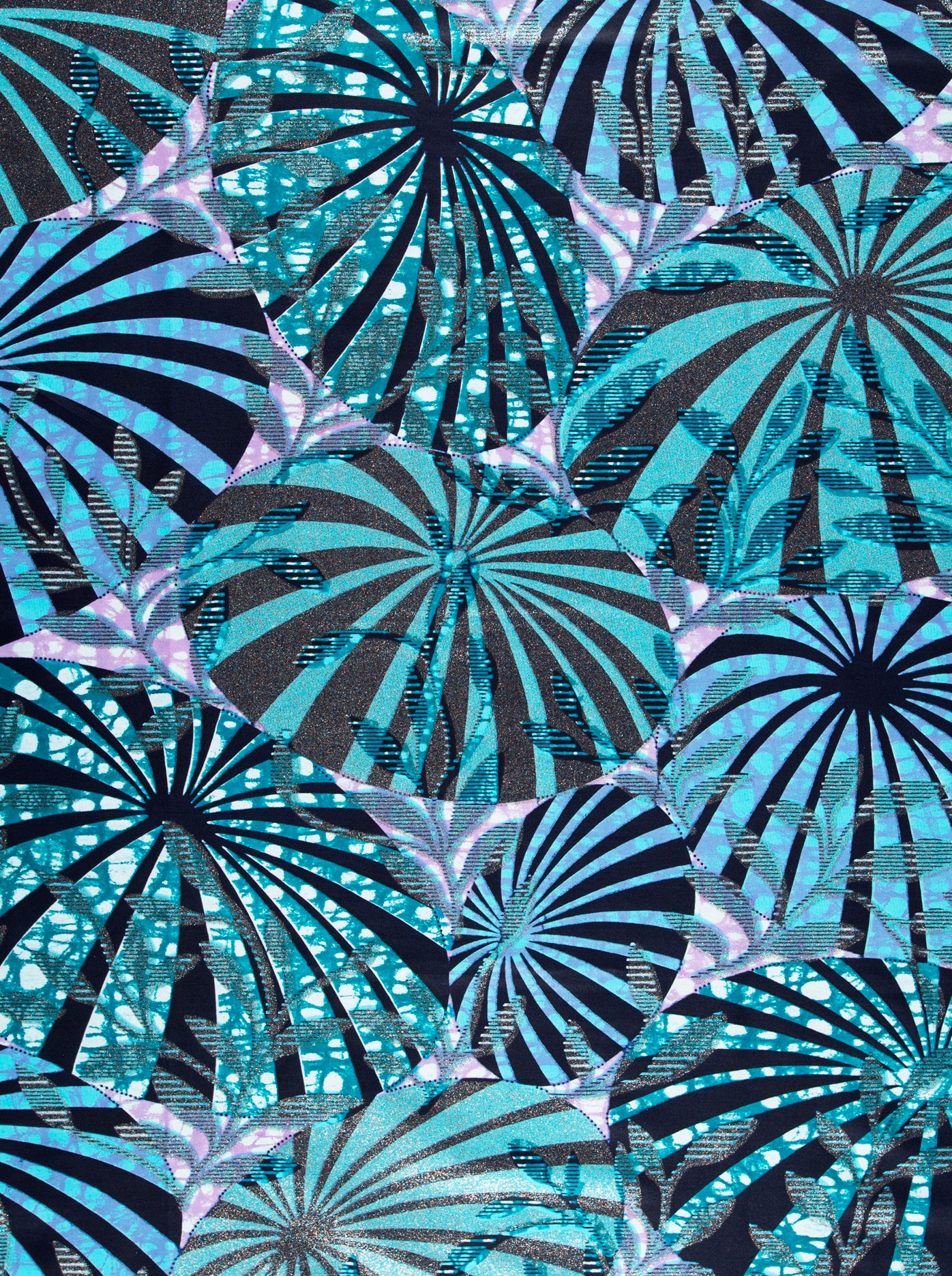 Grand Super-Wax | VLS8722.008 | Blue-Copper Shine Embellished