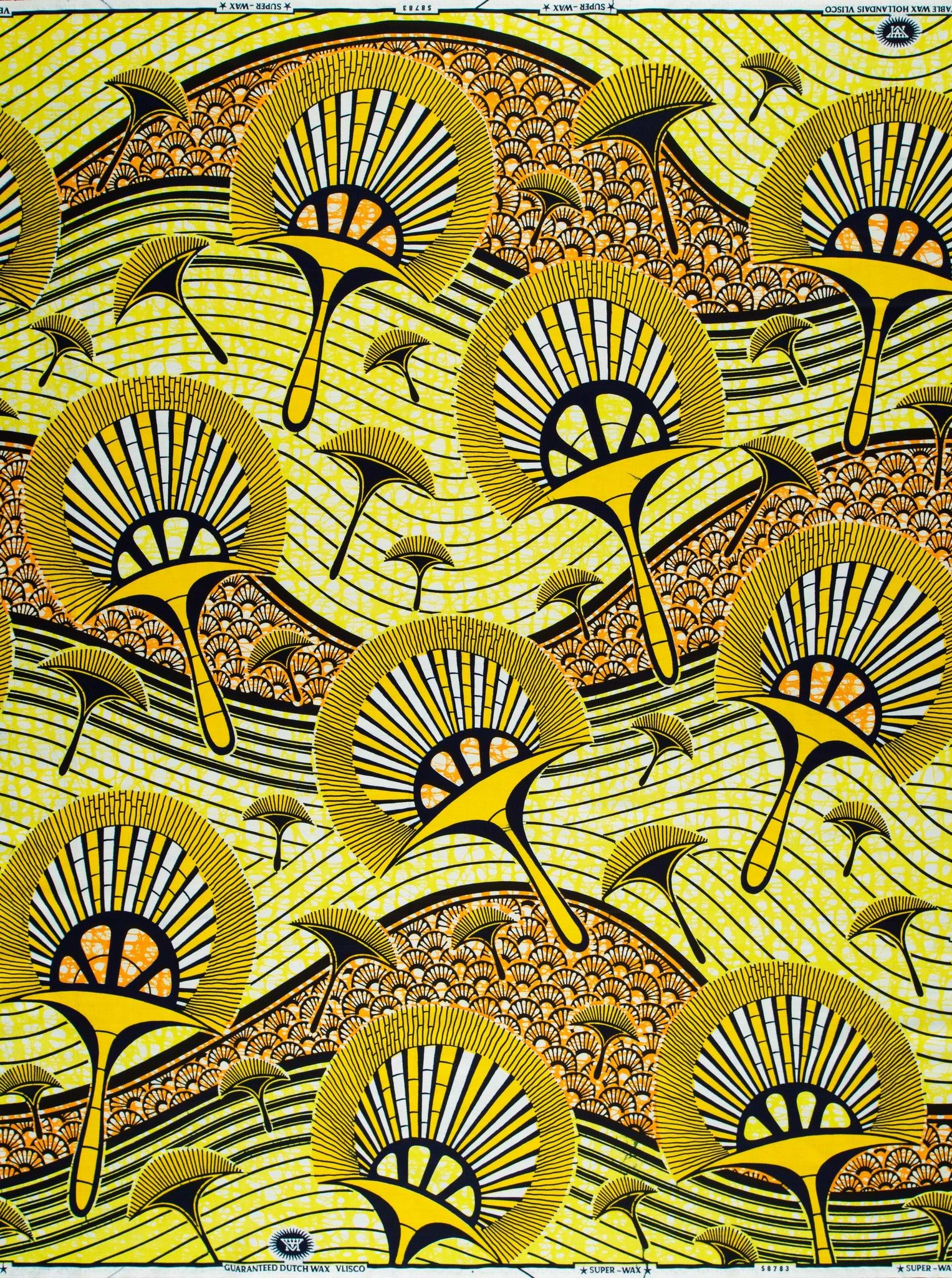 Wax Hollandais | VL02194.007 | Orné d'Or