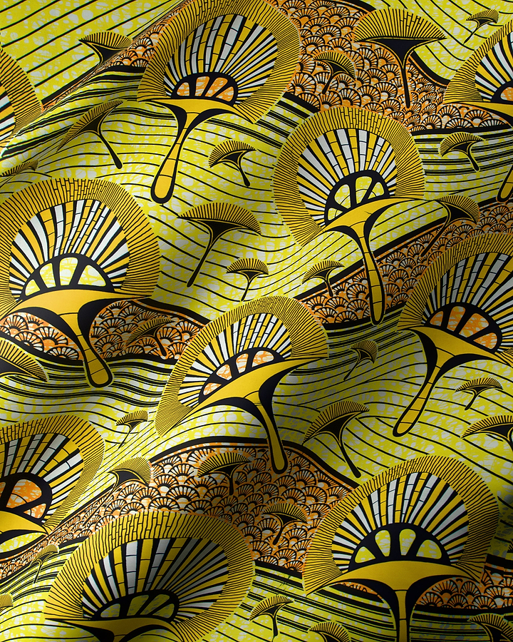 Wax Hollandais | VL02194.007 | Orné d'Or