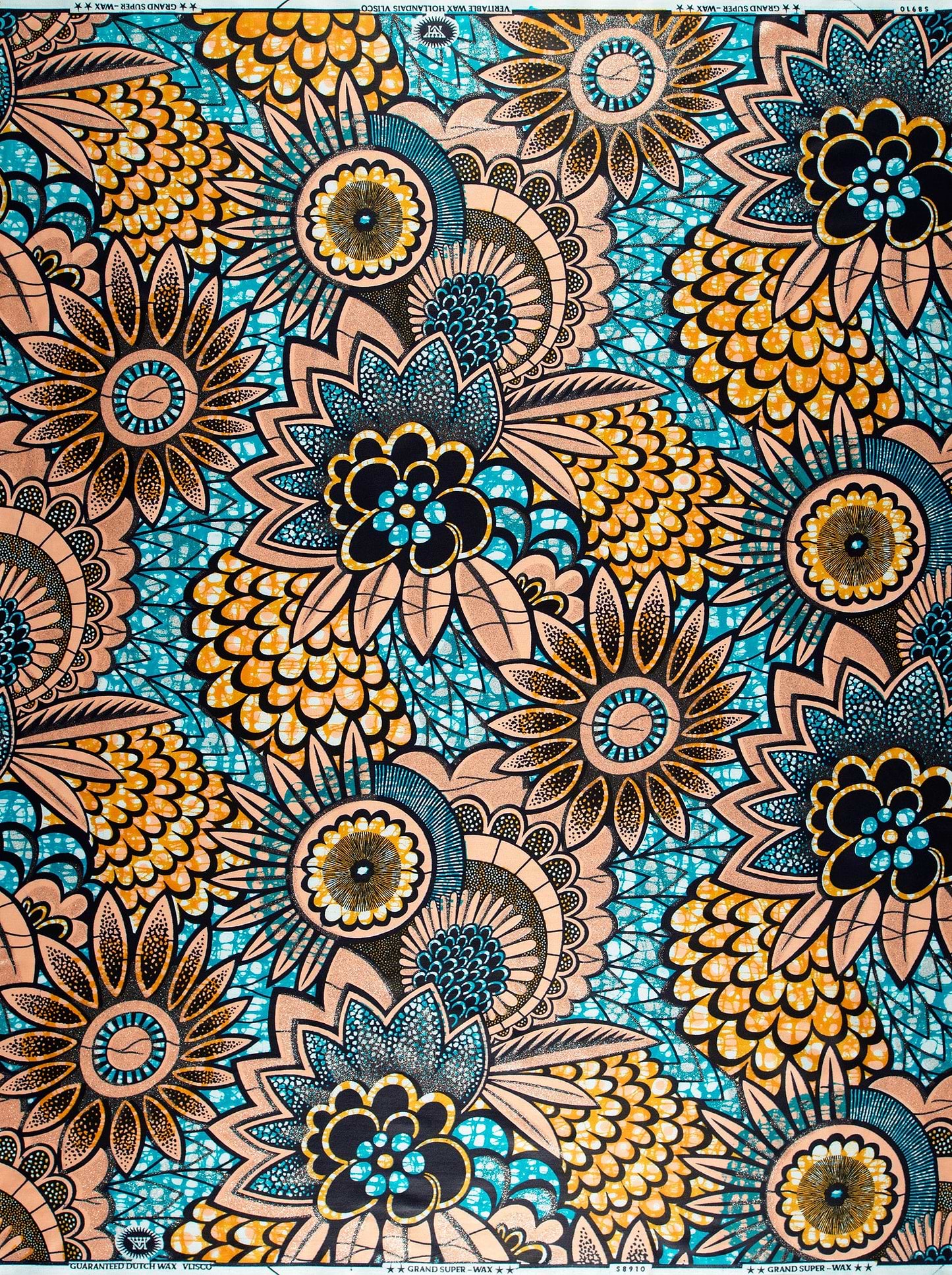 Grand Super-Wax | VLS8910.013 | Blue-Copper Shine Embellished