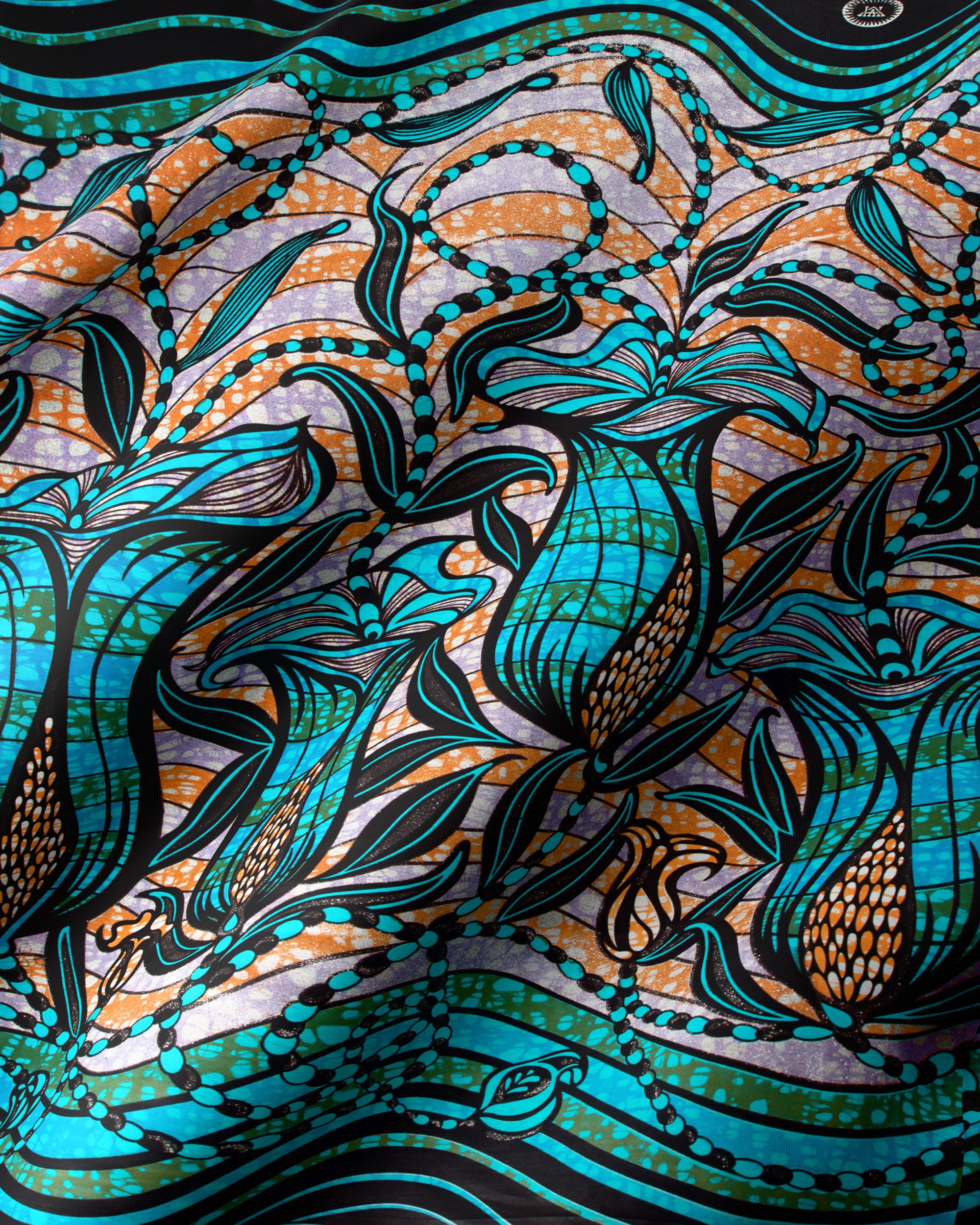 Grand Super-Wax | VLS9099.004 | Silver Glitter Embellished – Vlisco