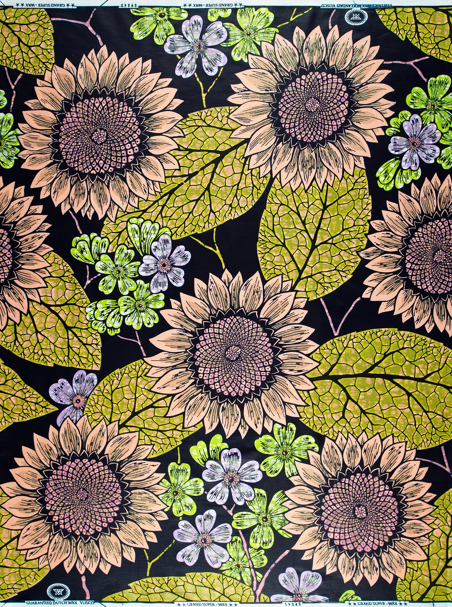 Grand Super-Wax | VLS9242.009 | Orné de Vert Doré Pailleté