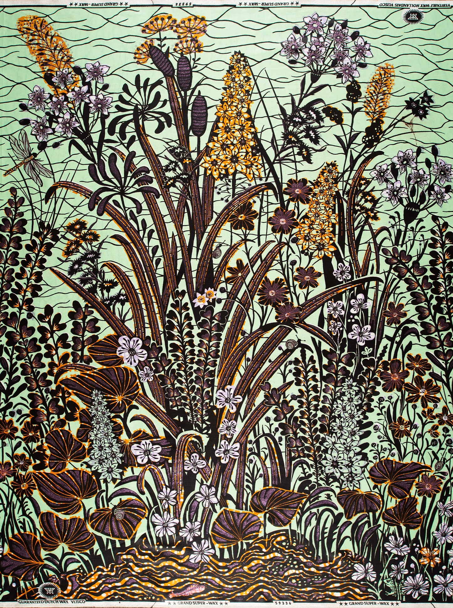 Grand Super-Wax | VLS9336.012 | Orné de Lilas Pailleté