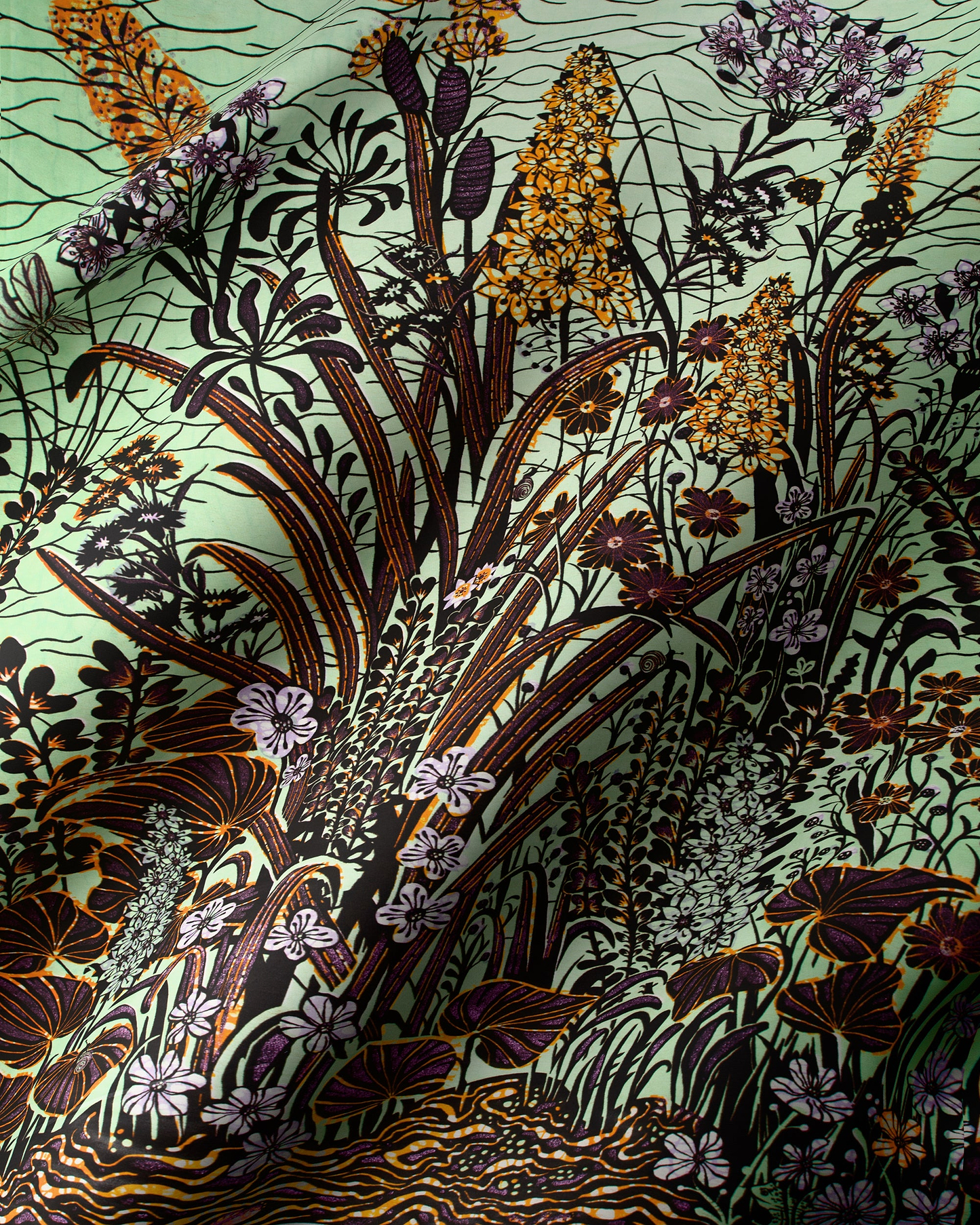 Grand Super-Wax | VLS9336.012 | Orné de Lilas Pailleté