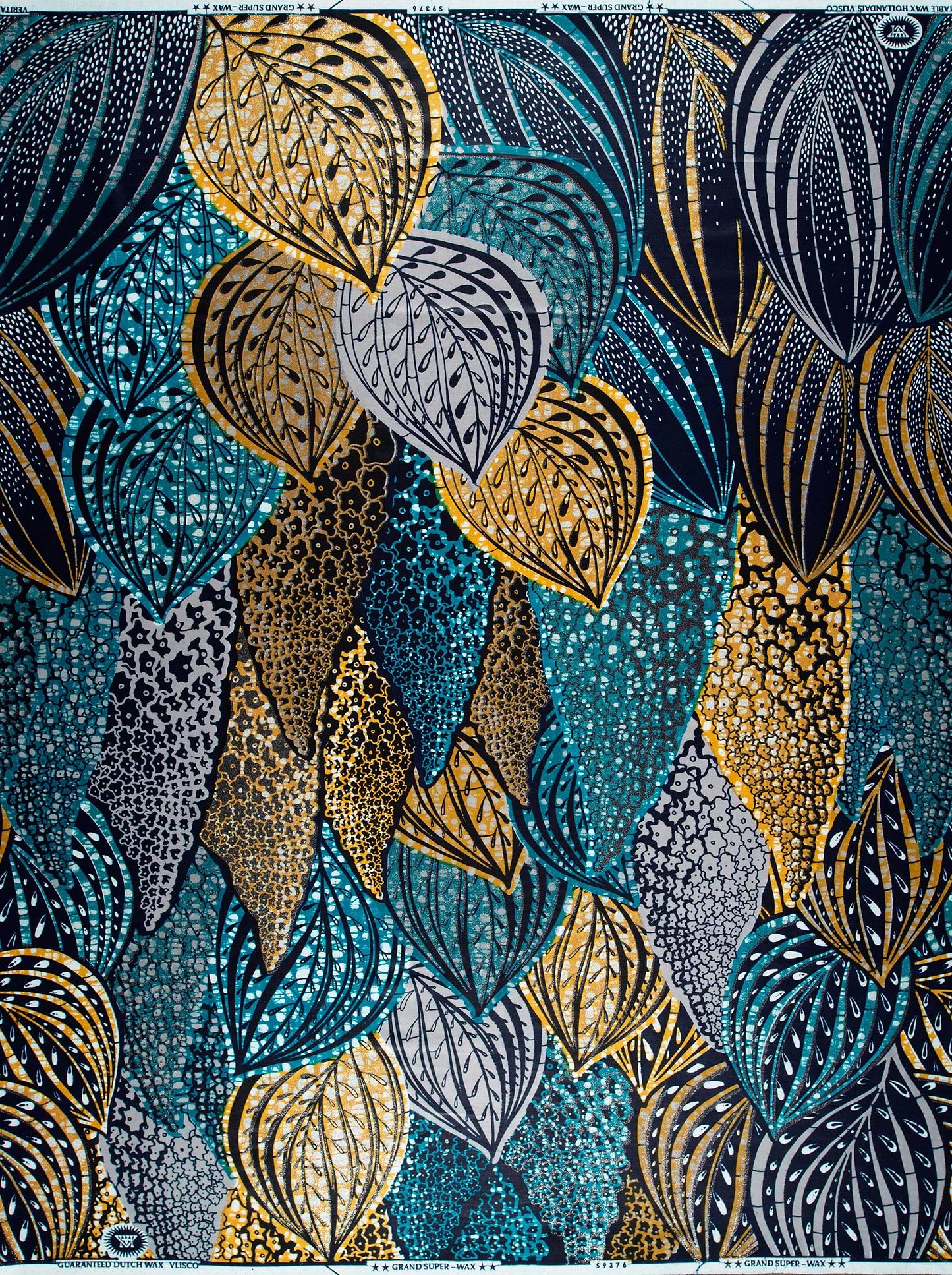Grand Super-Wax | VLS9376.003 | Blue-Copper Shine Embellished