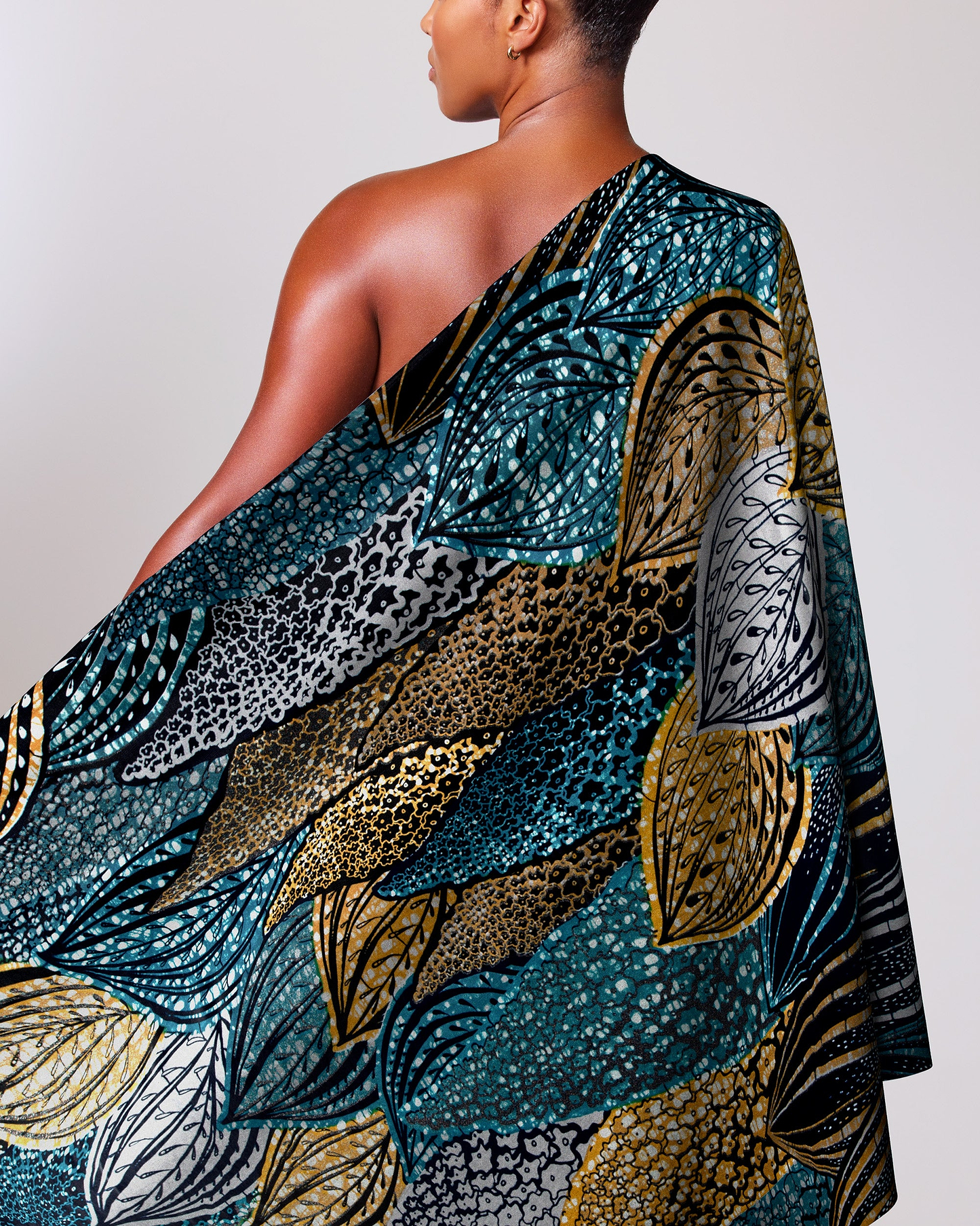 Grand Super-Wax | VLS9376.003 | Blue-Copper Shine Embellished