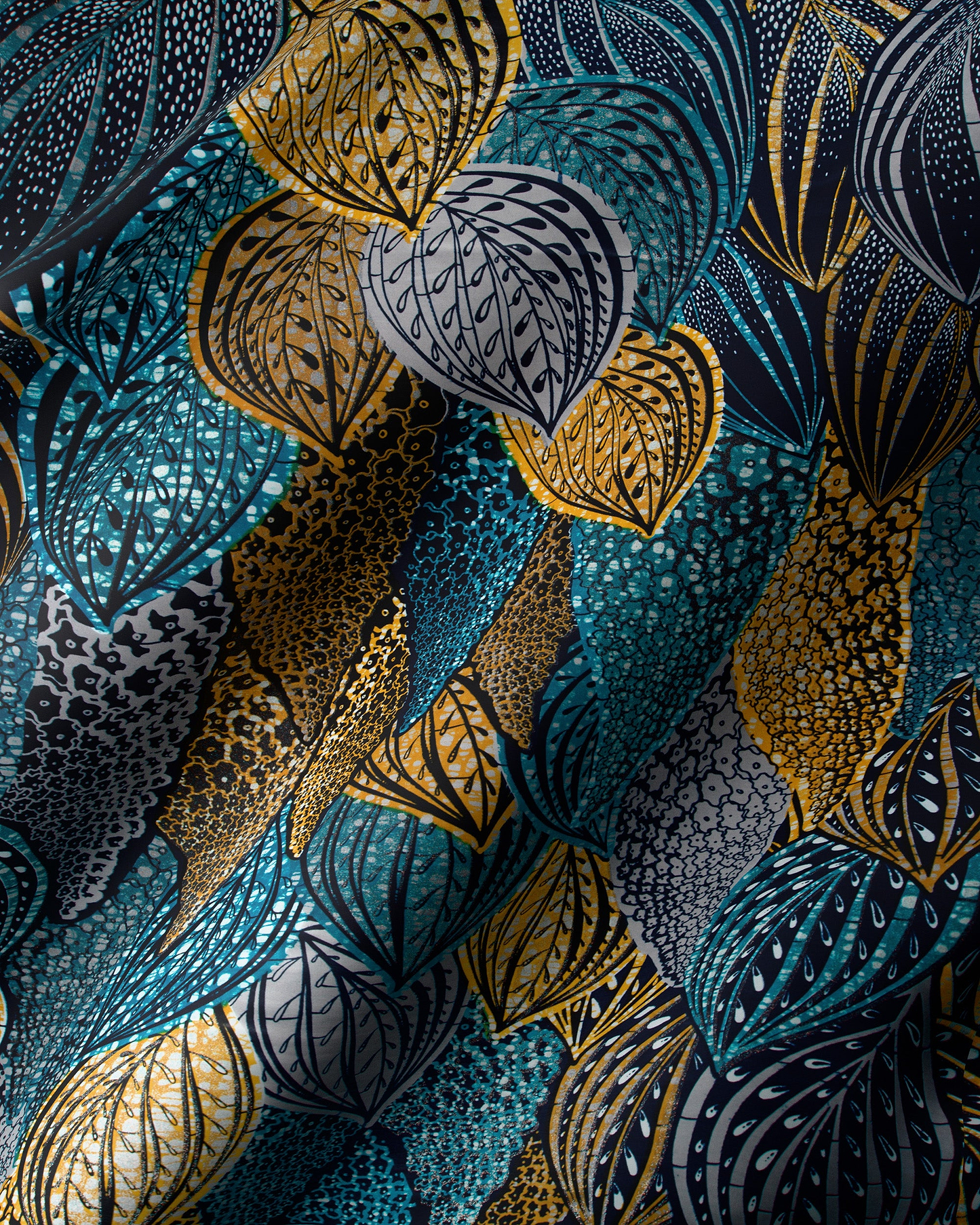 Grand Super-Wax | VLS9376.003 | Blue-Copper Shine Embellished