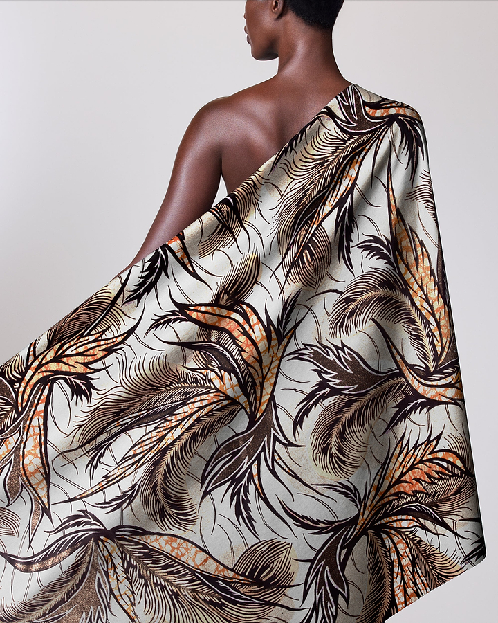 Grand Super-Wax | VLS9473.011 | Copper Glitter Embellished