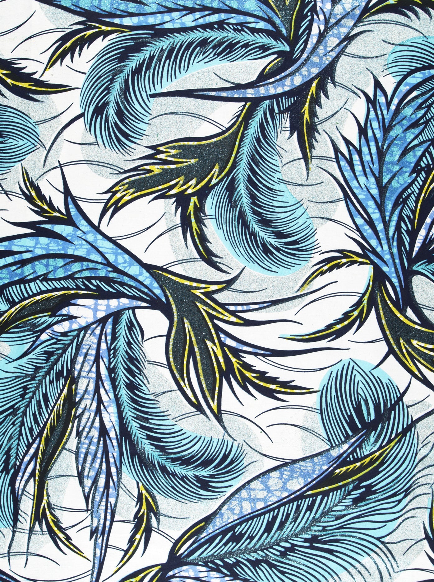 Grand Super-Wax | VLS9473.013 | Pastel Blue Glitter Embellished