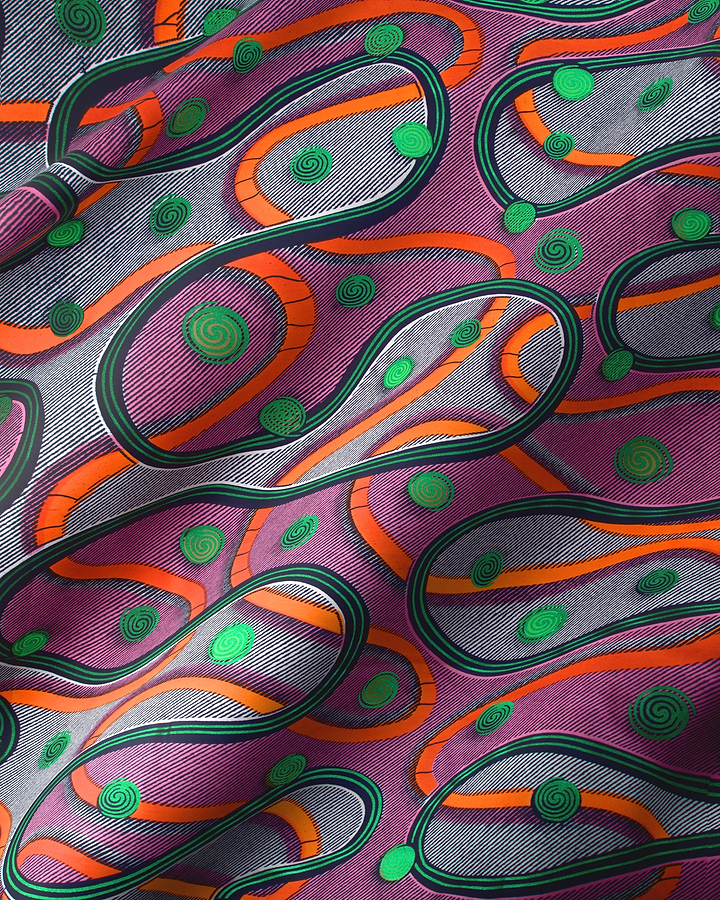 Vibrant purple silk scarf bold satin royal vlw3211.008