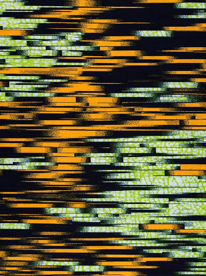 Bold abstract digital art piece wax hollandais vlw4799.001