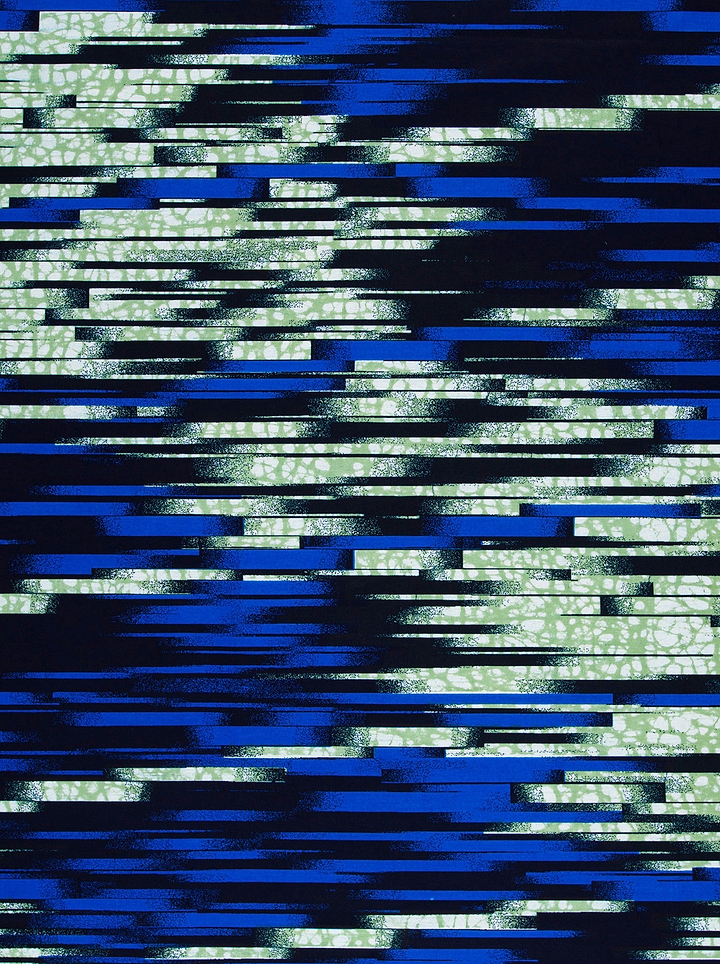 Abstract digital artwork horizontal stripes wax hollandais vlw4799.003