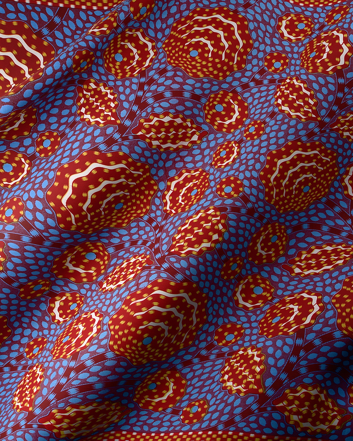 Wax Hollandais | VLW5069.006 | Fleur Dynamique