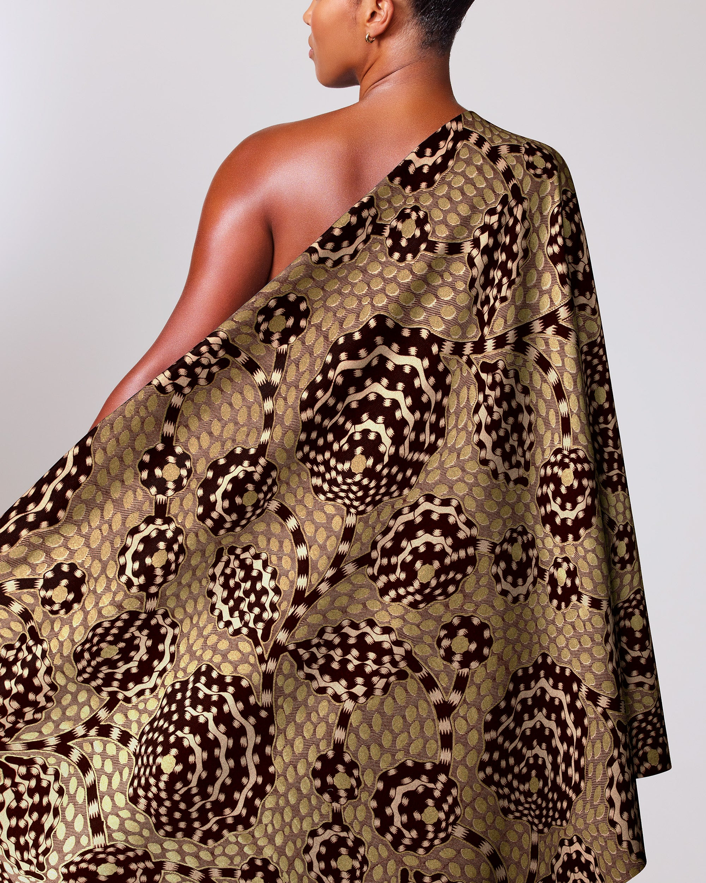 Wax Hollandais | VLW5069.012 | Gold Embellished