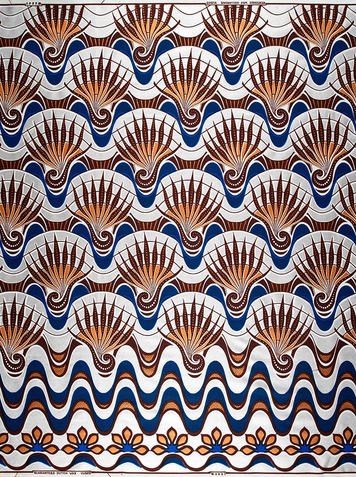 Fan wave pattern wax glitterglam vlw6801.023