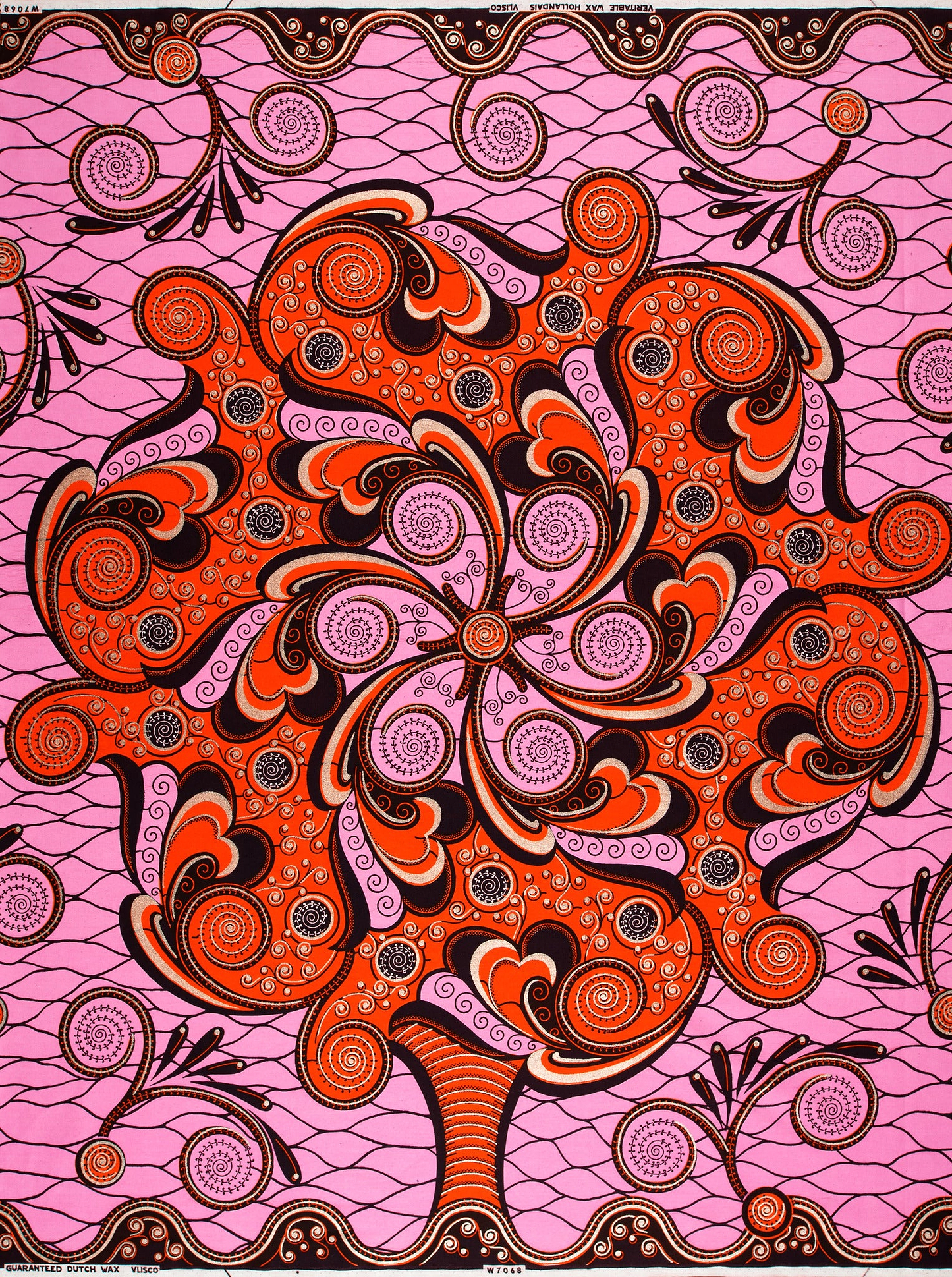 Wax Hollandais | VLW7068.004 | Orné d'Or Rose