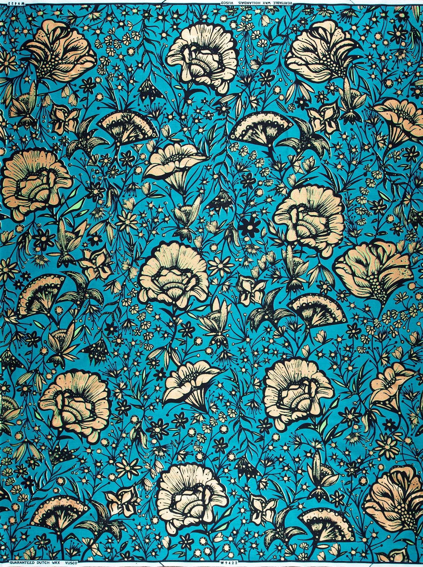 Wax Hollandais | VLW9422.020 | Light Copper Embellished