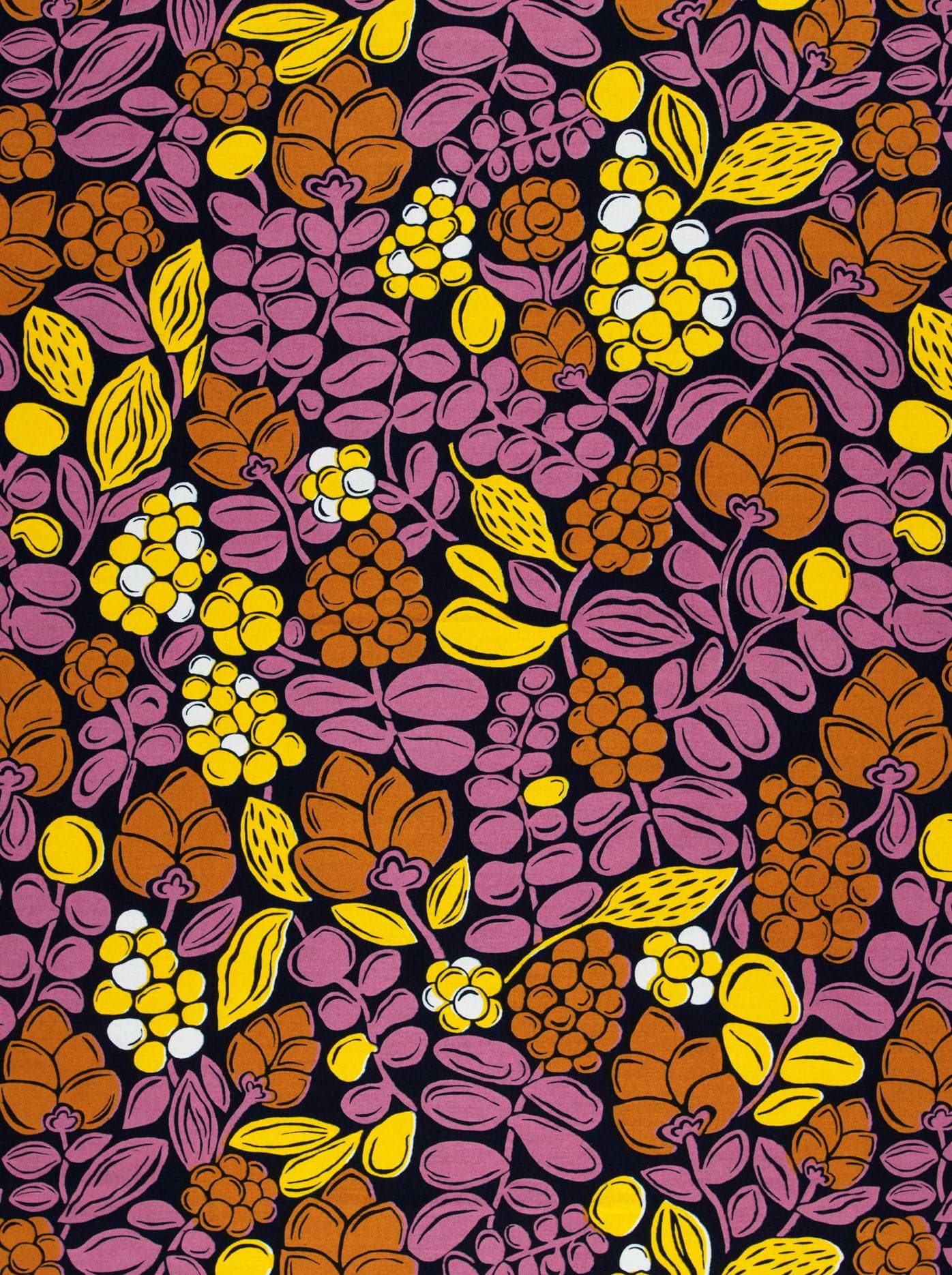 Vibrant floral patterned fabric stylized wax hollandais vlw9431.006