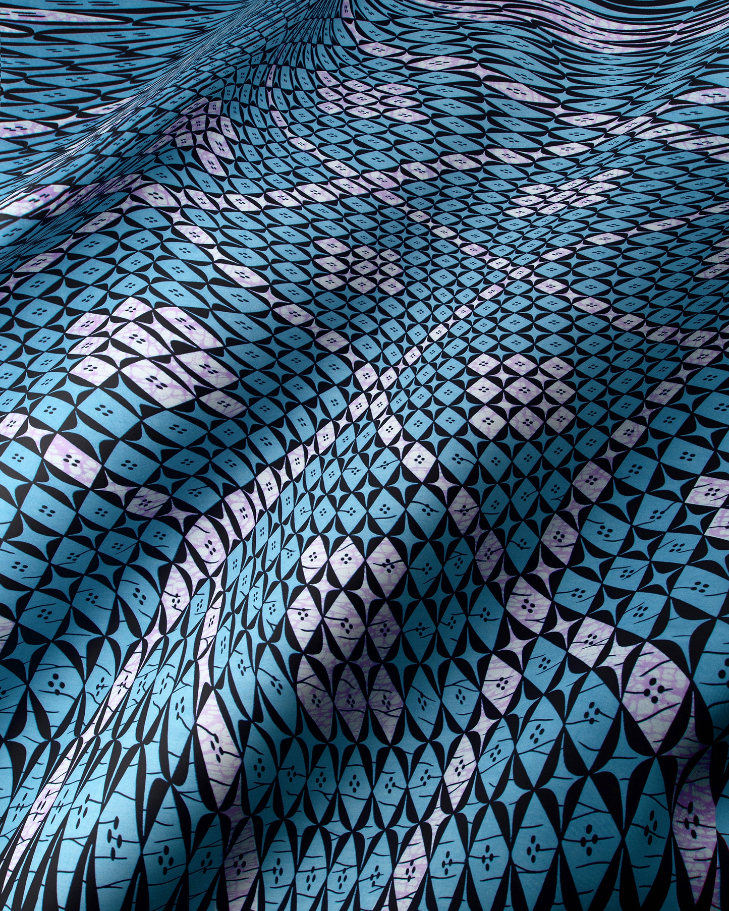 Fabric bold geometric pattern shades wax hollandais vlw9503.002