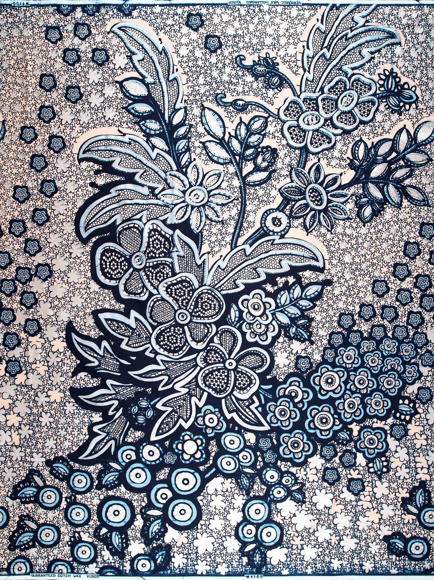 Wax Hollandais | VLW9700.028 | Silver Embellished