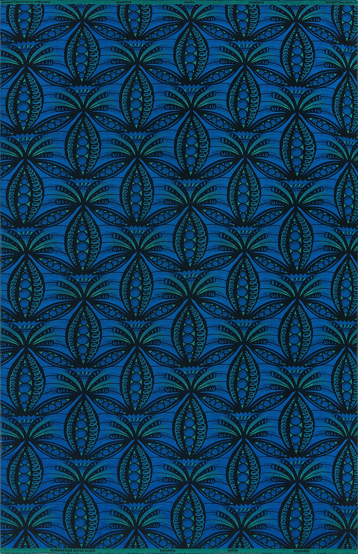 Blue fabric pattern dark teal radiance vlr6990.001