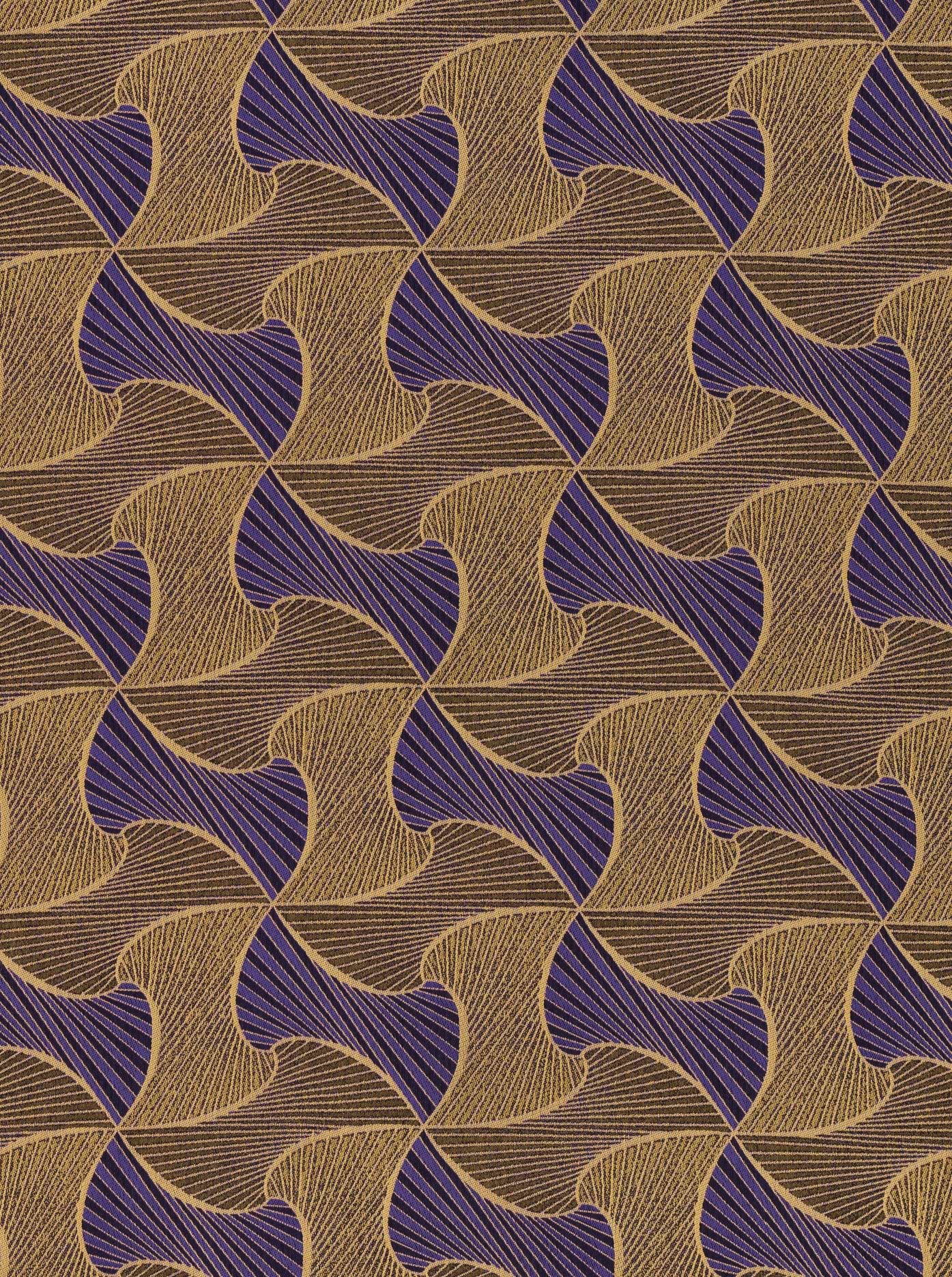 Purple gold geometric wallpaper pattern radiance vlr9969.002