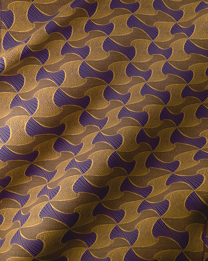 Rich gold deep purple fabric radiance vlr9969.002