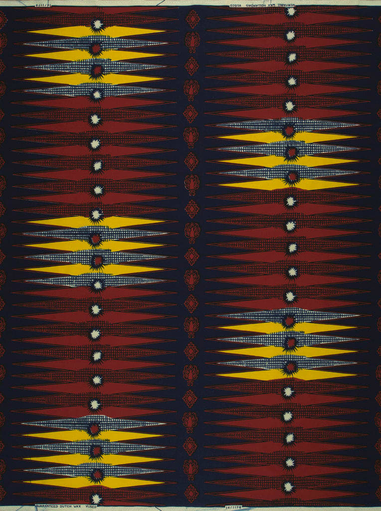 Colorful patterned fabric wax hollandais vl01178.253